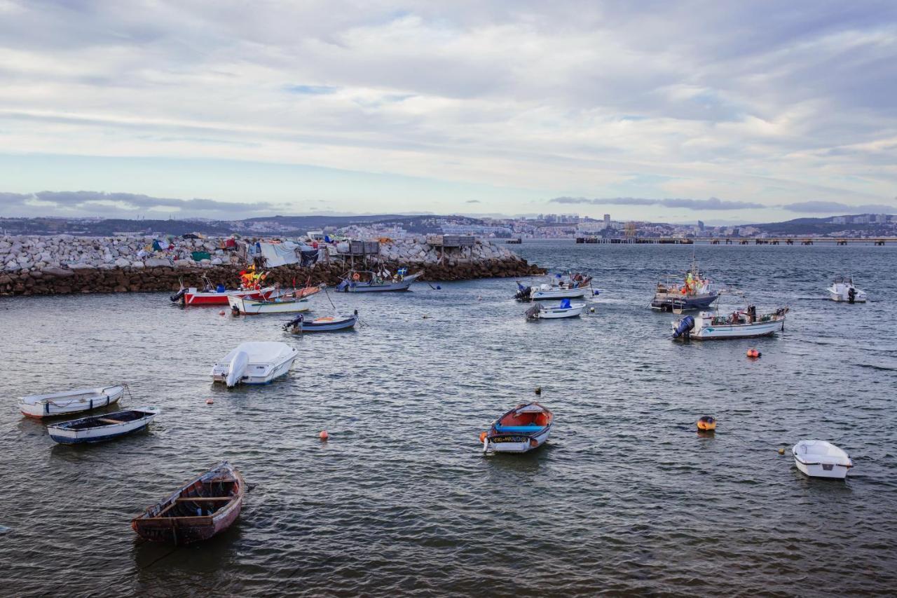 T2 Com Uma Vista Deslumbrante Sobre O Atlantico! Daire Costa da Caparica Dış mekan fotoğraf